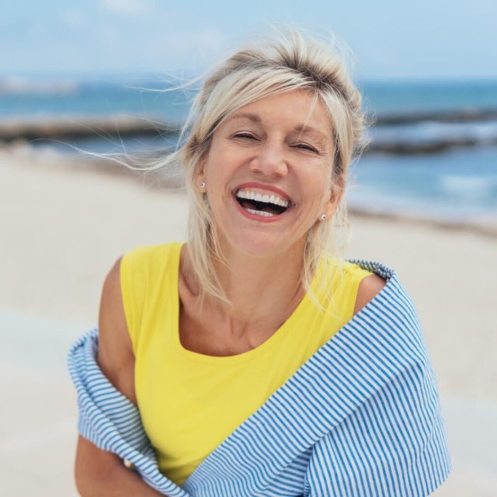 Radiant Menopausal Woman Image